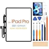 for iPad Pro 12.9 2021 5th Generation Touch Screen Replacement for iPad PRO 12.9 5TH Gen Touchscreen Digitizer for iPad A2461 A2378 A2379 12.9" Screen Sensor Glass Repair Sets(Not LCD Display)