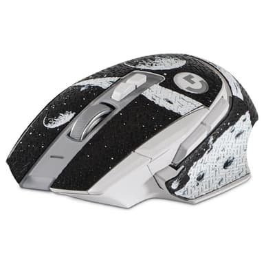 IMMOENUC Mouse Grip Tape for Logitech G502 X & G502 X Plus & G502 X Lightspeed Gaming Mouse Anti Slip Skin Self-Adhesive,Pre-Cut,Sweat-Resistant Game Mice Accessories(Earth Pattern)