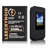 LeeCrynoid for AT&T Cingular Flex (ATTEA211101) 1ICP6/38/50 Replacement Battery,2800mAh HE402 Rechargeable Battery Compatible with Nokia 2780 Flip,AT&T Cingular Flex 4G LTE Flip Phone