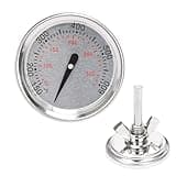 QuliMetal 60540 67031 Grill Thermometer Replacement for Weber Charcoal, GS4 Spirit II & I 200/300, Q Series, 7581 Accurate Temperature Gauge for Weber Spirit E/S 210, 220, 310 Grill, 1-13/16" Dia