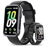 TIMU Fitness Tracker, Fitness Watch with 24/7 Heart Rate Monitor/Sleep Tracker, 20+ Sports Modes Step Calorie Counter Pedometer, IP68 Waterproof Activity Trackers and Smartwatches Android/iOS