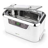 Ultrasonic Jewelry Cleaning Machine, Professional Ultrasonic Diamond Ring Cleaner for Silver, Gold, Earrings, Necklaces, Glasses, Denture, Retainer, Cpap, Coins, Mouthguard, Razors - VisiClean
