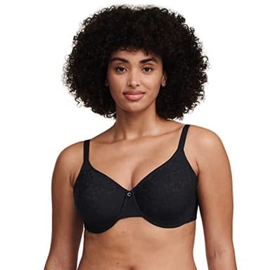 Chantelle Women's Comfort Chic Full Coverage Underwire Bra, Black, 34I