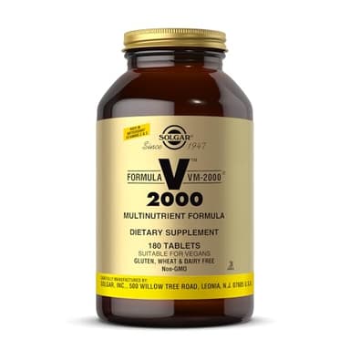 Solgar, Formula Vm 2000 Multinutrient System, 180 Count