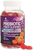 Fiber Gummies for Adults, Daily 4g Gummy Fiber Supplement, Prebiotic Digestive Health Support - Plant Based Soluble Fiber, Supports Regularity & Digestion for Adults Non-GMO - 120 Gummies