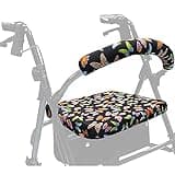 Crutcheze Made in USA Rollator Walker Seat and Backrest Covers | Designer Fashion Accessories - Rolling Walkers for Seniors with Seat Gift Covers (Butterfly)