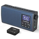 Avantree Wireless Portable TV Speaker & FM Radio 2-in-1, with Low Latency Bluetooth TV Transmitter, Ideal for Seniors, Hard of Hearing - Audikast 4860