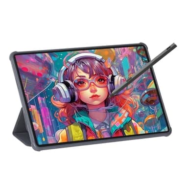 Viewedge Standalone Drawing Tablet No Computer Needed, Portable 11 Inch 90Hz Refresh Rate Anti-Glare Screen, Tilt-Alignment Pen Android 14 6GB RAM 128GB ROM 1TB Expand, 8000mAh Battery