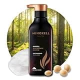 MINOXELL Soybean & Biotin Shampoo for hair growth｜korean shampoo for thinning hair, Dandruff Control, Oily Roots, Hair loss, Volume Boost and Strengthening & Repair (13.52 fl oz)