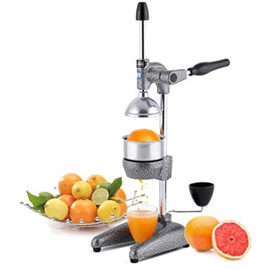 Tribest Pro MJP-100 Professional Manual Cold Press Juicer Machine for Orange, Lemon, and other Citrus Fruits, Gray