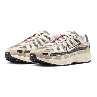 Nike Men's P-6000 Style Sneakers, Light Khaki/Ivory/Thunder Blue, 10.5 Medium US