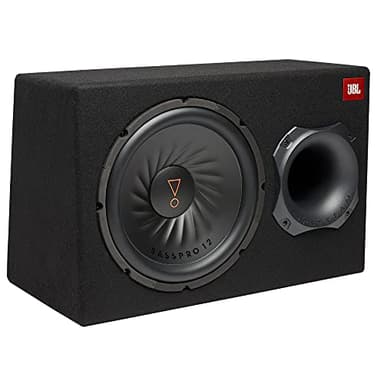 JBL SUBBP12AM - 12” amplified 12” Subwoofer with Sub Level Control, Black