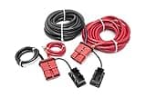 Rough Country 2 Quick Disconnect Winch Power Cable | 24 FT - RS108 , Black