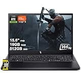 acer Nitro V 15 Gaming Laptop 15.6" FHD IPS 144Hz AMD 6-core Ryzen 5 7535HS 16GB RAM 512GB SSD GeForce RTX 4050 Backlit USB-C Win11 w/ICP Hub