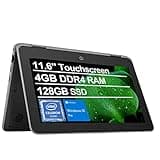 HP ProBook x360 11 G3 EE 2 in 1 Laptop, 11 Inch, 1.1GHz Intel Celeron N4100, 4GB RAM, 128GB SSD, Windows 10 Pro (Renewed)