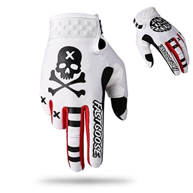 FASTGOOSE Dirt Bike Motorcycle Gloves - Motocross, Motorbike & ATV Off Road Racing Sports Cycling Glove