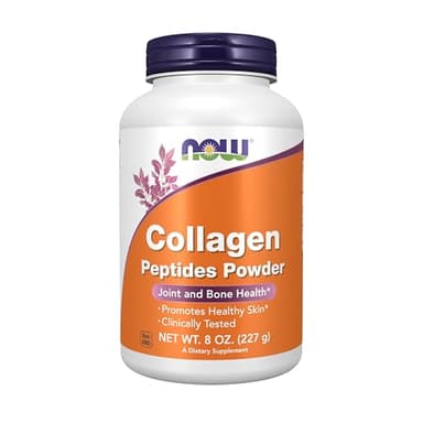 NOW Foods Supplements, Collagen Peptides Powder, Clinically Tested, Joint and Bone Health*, 8-Ounce
