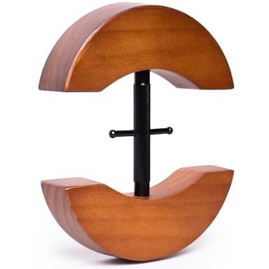 Hat Stretcher, Fitted Cowboy Hat Stretcher for Men, Adjustable Stretched Size 7 to 8 3/8, Hats Jack Fits All Kind of Caps - Lever Wrench, Wooden Extender Widener for Cowboy Baseball Caps