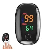 Non Invasive for Oxygen Meter, Sporty Non-Invasive Laser Blood Oxygen Meter, Glucose monitor no pricking glucose meters, 2025 Upgraded Blood Sugar Monitors for Home or Outdoor Use (Black-1)