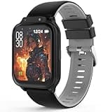 Smart Watch for Kids 1.85" with Fitness Tracker, Sleep Monitor, 22/98 Sport Modes, DIY Dial, IP68 Waterproof, Step Counter, Heart Rate, Camera, with/Without APP, Gift for 3-12 Years Old Boys and Girls