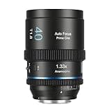 SIRUI 40mm T1.8 1.33X Anamorphic Lens, S35 Autofocus Lens for E Mount Cameras, A6500, A6700, FX3/30, ZV-E Series, A7 Series, A9/9II (Neutral Flare)
