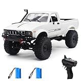 Mostop RC Crawler 1/16 Scale 4WD Offroad Rock Crawler Climbing Vehicle RC Truck Toys, C24-1 Throttle & Steering Control Pickup Truck 2.4Ghz Remote Control Children RC Car for Kids