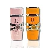 Lattafa for Women 2 Piece Eau de Parfum Gift Set (Yara + Yara Tous) 3.4 Ounce/100 ml each