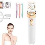 Pluzy Epil Pro 3.0 Women Face Epilator,Pluzy Facial Hair Removal for Women Face,Hand, Legs,Pending Painless Women's Shaver Kit,Easy to Use at Home Effortless Smooth Skin Anywhere (White)