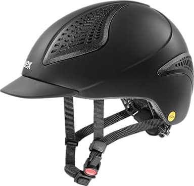 Uvex Exxential III MIPS Riding Helmet – Lightweight Comfort & Size Adjustment – Black mat S-M