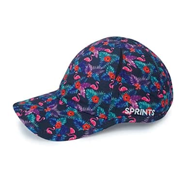 Sprints Race Day Performance Running Cap | The Lightweight, Quick Dry, Sport Hat, One Size, Unisex (Flamingos)