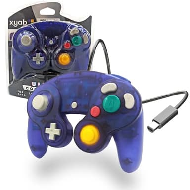 XYAB Ultimate NGC Joystick Controller for use with GameCube and Wii - Grape Purple