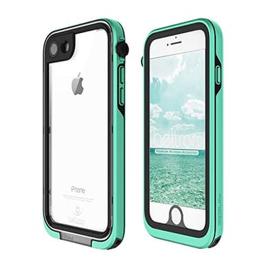 BELTRON aquaLife Waterproof, Shock & Drop Proof, Dirt Proof, Heavy Duty Case Compatible with: iPhone 7/8/SE 2020 (IP68 Rated, MIL-STD-810G Certified) Features: 360° Watertight Sealed Design (Teal)