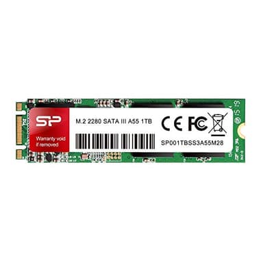 Silicon Power 1TB A55 M.2 SATA M+B Key SSD Internal Solid State Drive 2280 SU001TBSS3A55M28AB