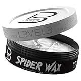 L3 Level 3 Spider Wax - Long Lasting and Strong Hold Improve your Hair Volume and Texture - Level Three Hair Wax for Men (150 ML, Spider Wax)