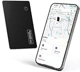 Wallet Tracker Card for Apple Find My(iOS Only): Wallet Finder Slim Smart Tracking Bluetooth Tracker for Purse Luggage Tags Passport, Rechargeable Item Locator for Home Travel