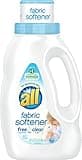 all Concentrated Fabric Softener Liquid, 40 Loads-Free & Clear-32 oz
