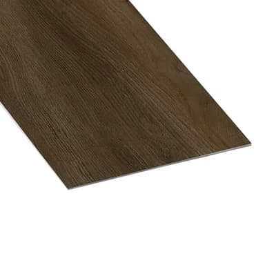 Mohawk Basics Waterproof Glue Down Flexible Vinyl Plank Flooring in Serene Slate 2.5mm, 7.25" x 48" (58-sqft/Carton)