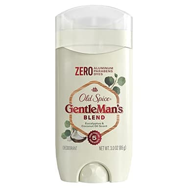 Old Spice GentleMan's Blend Deodorant Eucalyptus with Coconut Oil, Aluminum Free, 3.0 oz