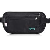 Passport Holder - Money Belt Secure Hidden Travel Wallet Undercover Fanny Pack with RFID Blocking