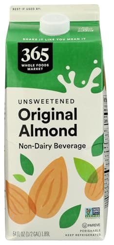 365 by Whole Foods Market Unsweetened Almond Beverage, 64 FZ