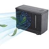 Car Air Cooler, Portable 2 Speed Car Fans That Blow Cold Air, Car Cooler with Plug in Cigarette Lighter, Strong Non Slip Fan for Car AC, for Vehicle Truck Van SUV RV Boat
