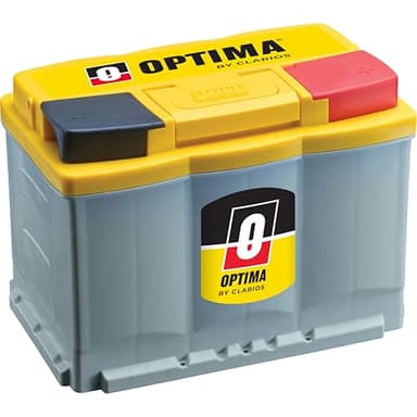 OPTIMA Batteries High Performance DH5 YellowTop Dual Purpose Sealed AGM Car, Truck and SUV Battery, 700 CCA, Maintenance Free, Versitile Mounting, BCI Group Size 47