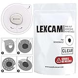 Lexcam Adhesive Patches Pre-Cut for Dexcom G7, Stelo – Pack of 30 – Waterproof, Transparent Overpatches for Continuous Glucose Monitoring, Sensor is NOT Included.