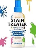 Giotto Enzyme Stain Remover Spray – 4oz Stain Remover for Clothes Laundry – Newborn Baby Stain Treater Spray for Oil, Food, Grease, Blood, Coffee on Fabric & Underwear – Unscented & Travel-Friendly