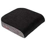 Kölbs Extra Large Seat Cushion, Stylish Plush Velvet Cover, X-Large Memory Foam for Office Chair, Floor Pillow, Cushion Back Pain Coccyx Pain Relief, Carry Handle (Extra Large)