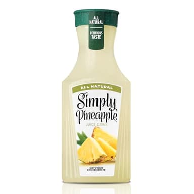 SIMPLY PINEAPPLE FRUIT DRINK, 52oz