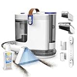 WURESE Portable Carpet Cleaner Machine, Carpet Shampooer, 15Kpa Upholstery Cleaner with 3 Tools, 54oz Large Water Tank, 16.4ft Power Cord, Spot and Stain Deep Cleaner for Rug, Couches, Car, Cyan