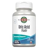 KAL Uric Acid Flush, Joint Health Supplement with Tart Cherry Extract, Celery Seed and Turmeric Extract, Joint Comfort and Mobility Support, Lab Verified, 60-Day Guarantee, 30 Servings, 60 VegCaps