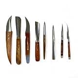 8 pcs set of Thai food carving knife Variety of types of vegetables and fruits carving art styles of vegetarian dishes vegetable home diy carving and cut (CKS001)