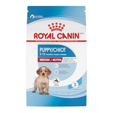 Royal Canin Size Health Nutrition Medium Puppy Dry Dog Food, 4 lb Bag